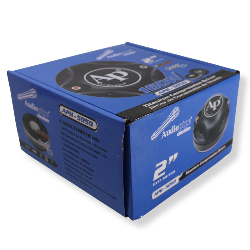 Audiopipe APH-5050 2" Titanium Compression Driver 80W RMS 8-Ohm