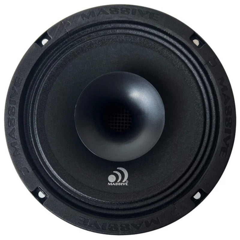 8" 120W RMS 4 Ohm Coaxial Pro Audio Speaker Massive Audio P8Z with Grill