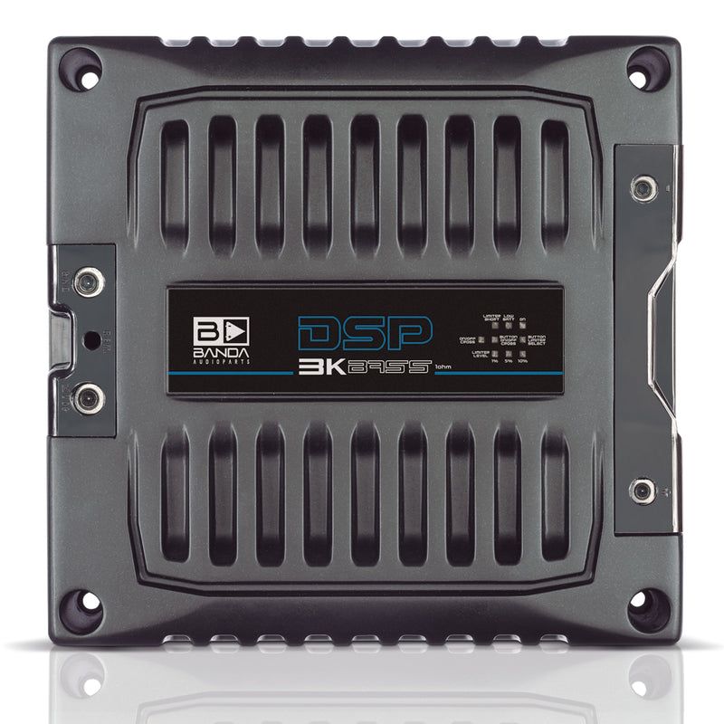 Banda 3000 Watt 1-Ohm Full Range Monoblock DSP Bass Line Brazilian Amplifier
