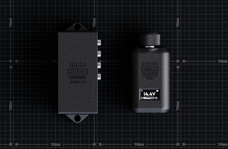 Wireless Dual Bassknob with OLED Voltage and Attenuation Display WBK-D