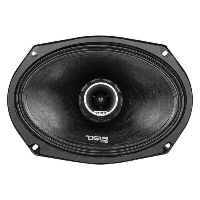 DS18 6X9" 550W 4 ohm Water Resistant Coaxial Midrange Loud Speaker PRO-ZT69