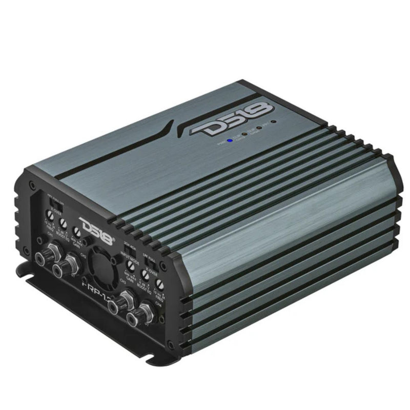 Dual 10 inch 300W RMS Voceteo Loaded Enclosure w Tweeters, Amplifier & Speakon