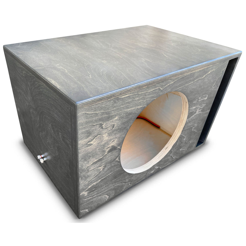 Single Universal Birch 12" Ported Subwoofer Box 1" Baffle Tuned To 32Hz