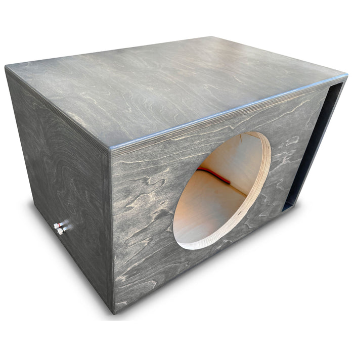 Single Universal Birch 12" Ported Subwoofer Box 1" Baffle Tuned To 32Hz