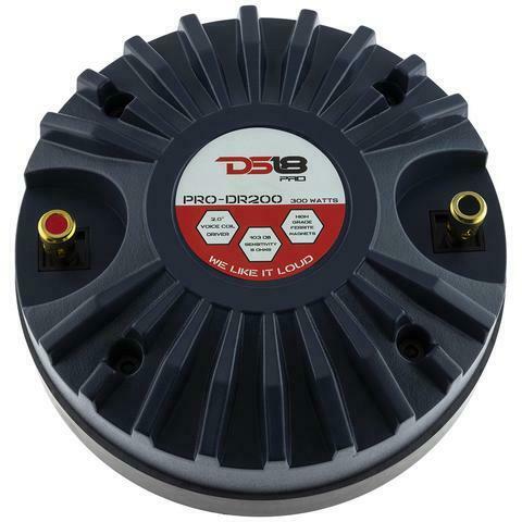 DS18 2" Pro Bolt On Compression Driver 300 Watts 8 Ohm PRO-DR200