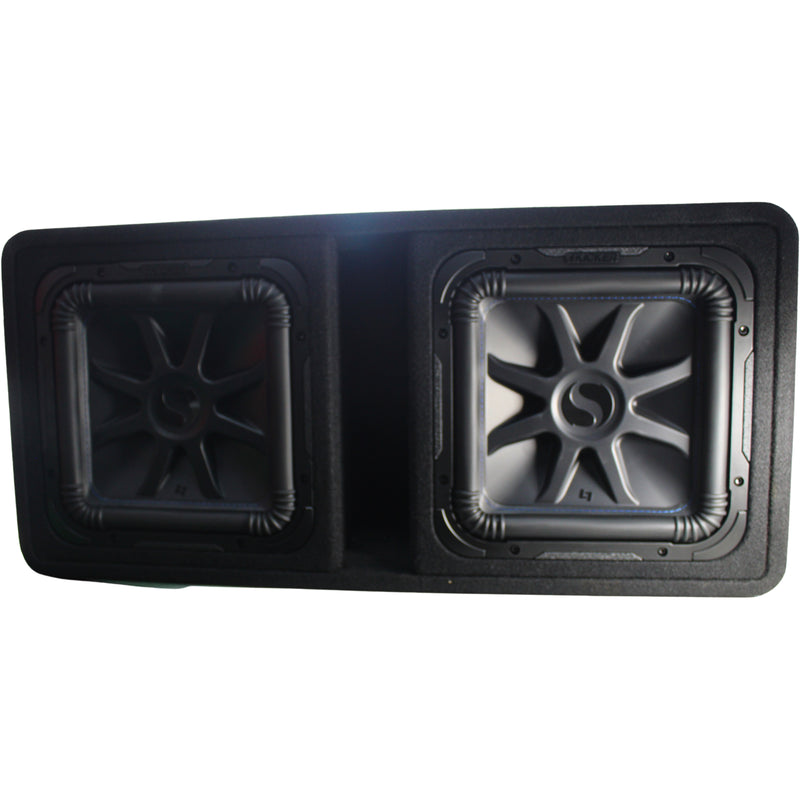 Kicker Dual Solo-Baric L7S 12" 1500W RMS 2-Ohm Subwoofers Ported Box / 44DL7S122