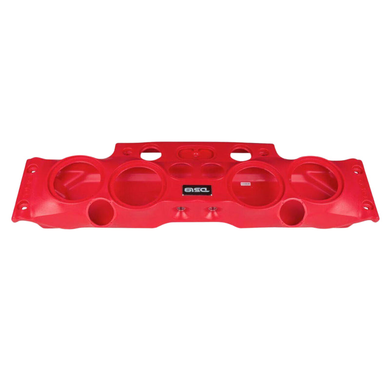 Molded Sound Bar for Jeep Wrangler Red RGB LED Car Audio JK JKU Soundbar 07-18