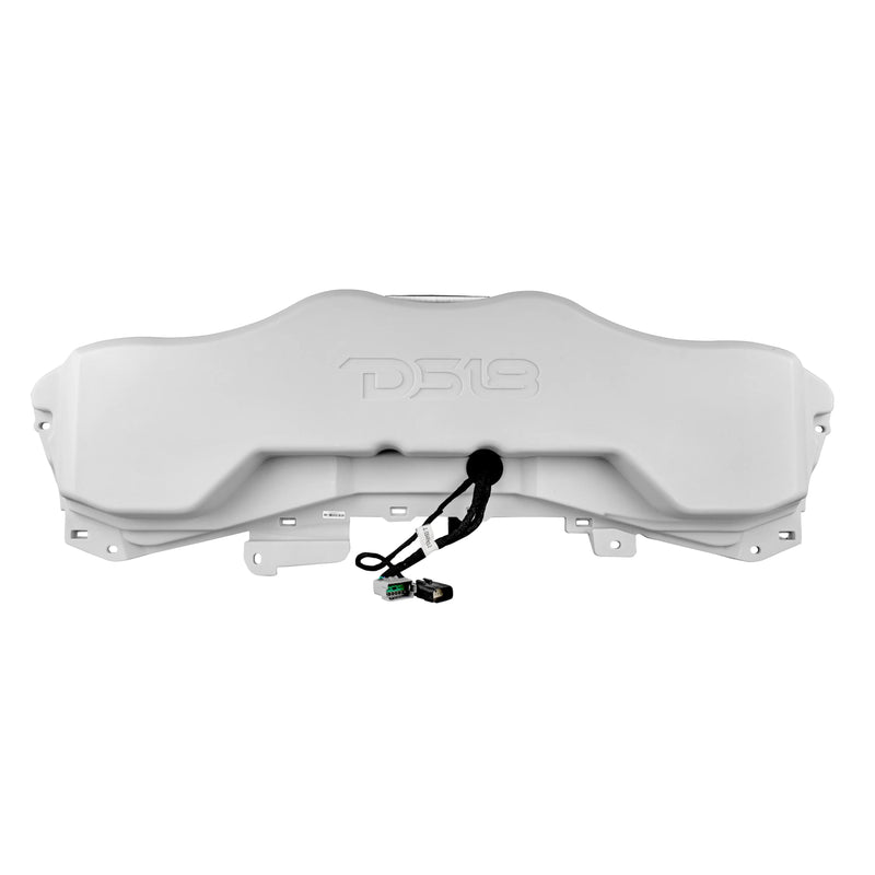 DS18 Overhead Sound Bar Fits 4 X 8" Speakers OEM Fit Jeep JL/JLU/JT 2024-White