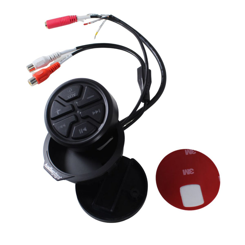 Marine Wireless Music Stream Audio Receiver IPX7 WATERPROOF Audiopipe BTM-3000