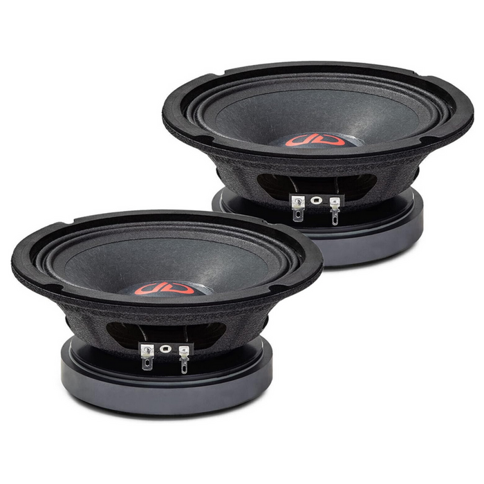 DD Audio Pair of 6.5 Inch 300W 4-Ohm Mid-Range Speakers VO-M6.5b-S4