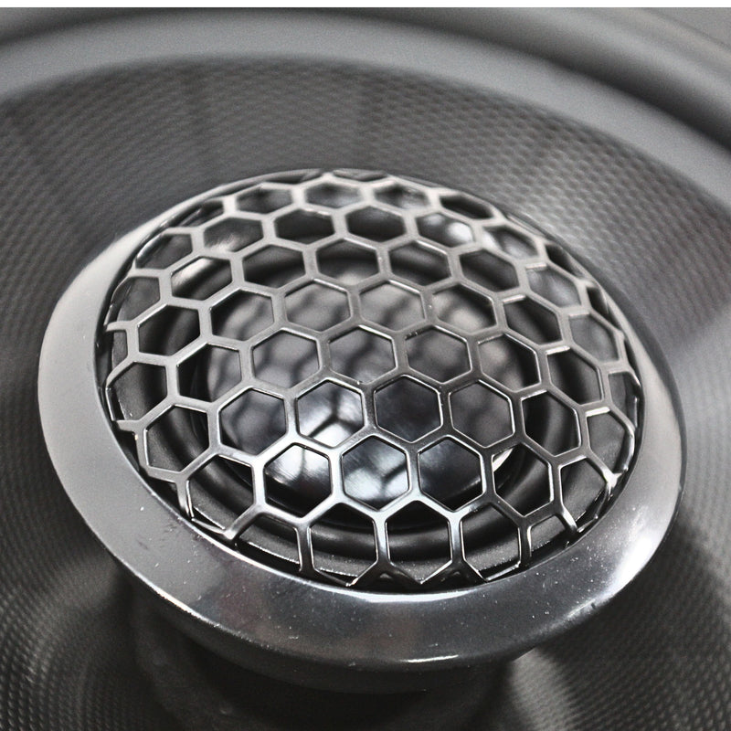 Bluetooth Single Din Car Stereo & Pair of 6.5" 4-Ohm Coaxial Speaker Combo