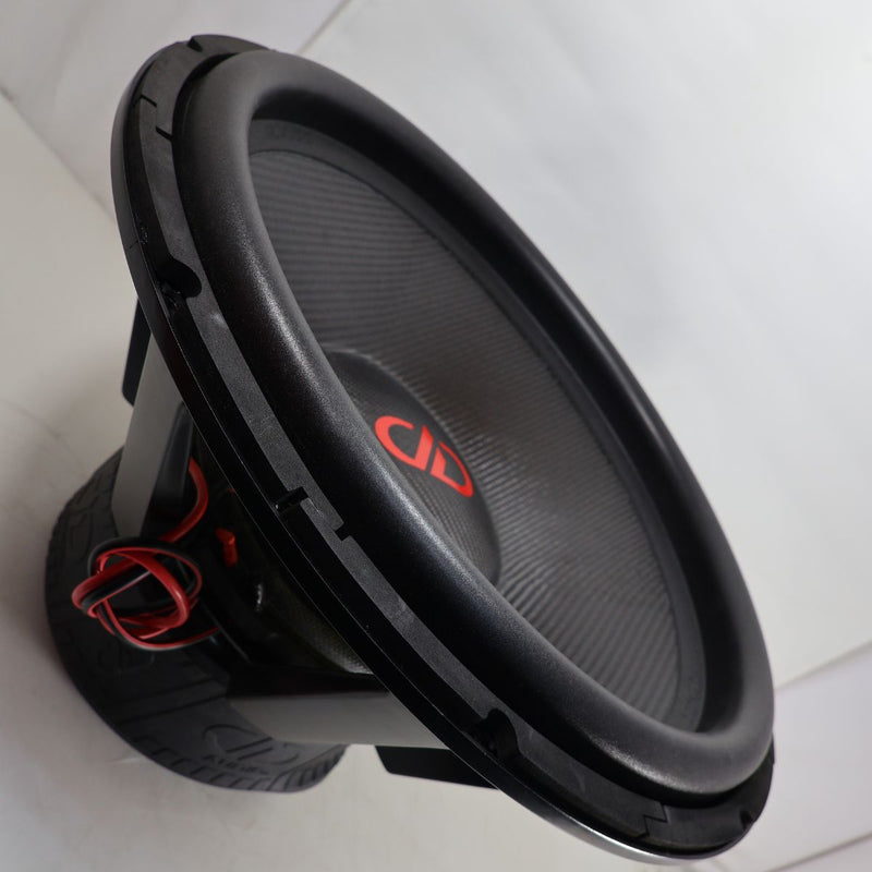 DD Audio 21" USA Built Dual 2-Ohm 4 VC 3200-W RMS Subwoofer 9921C Black OPEN BOX