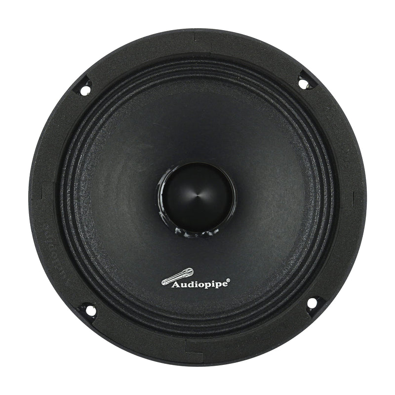 Audiopipe 6 Bullet Mid Bass Loud Speaker 250W 8 ohms 1.5 Voice Coil Black