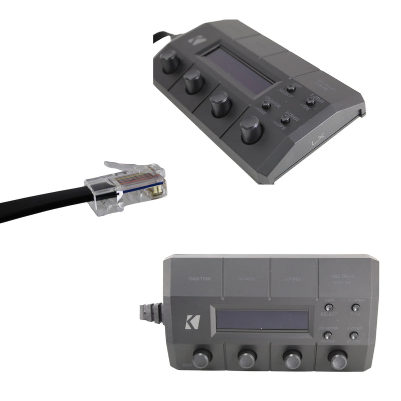 700W 1-Ohm Class D 5-Channel Amplifier w/LX Precision Controller & Smart Bass