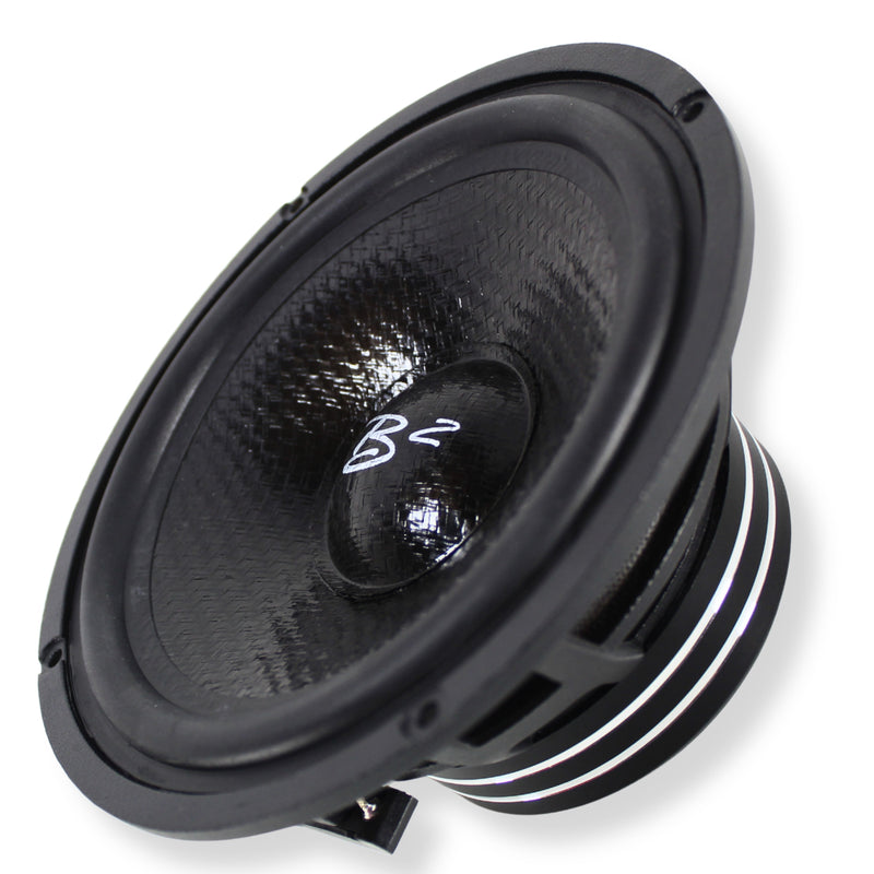 B2 Audio 6.5" Component Speaker Set RAGE 100W RMS 4 Ohm w/Tweeters