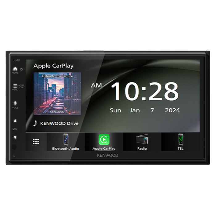 Kenwood 6.8" Bluetooth Multimedia Digital Receiver w/Apple Carplay& Android Auto