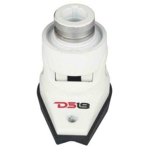 DS18 Pole Mounting Pad Tube Marine Tower Bracket Mount White ATV UTV Boat