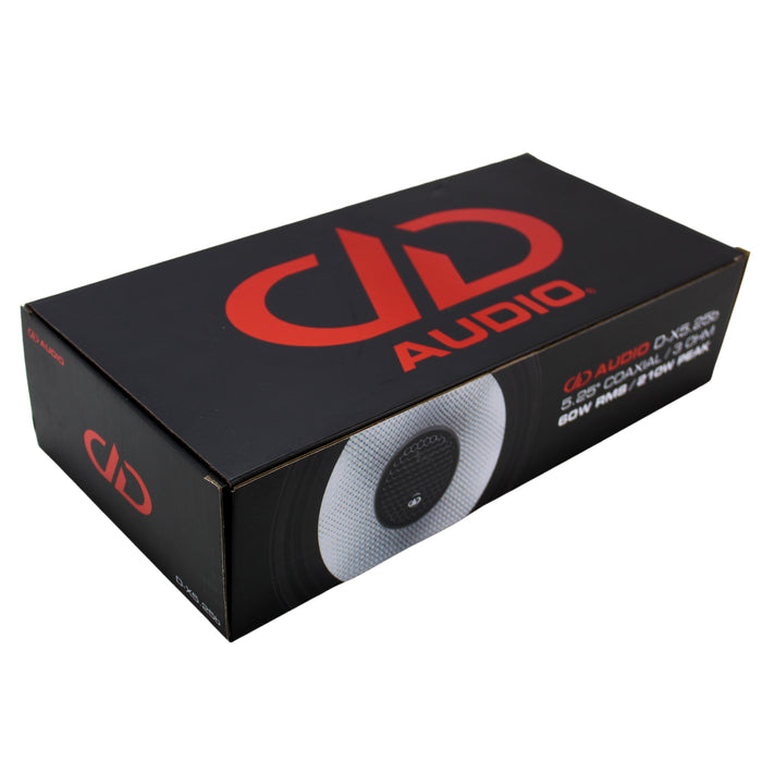 DD Audio 5.25 Inch 3 Ohm 210W Peak/60W RMS Coaxial Speaker D-X5.25b