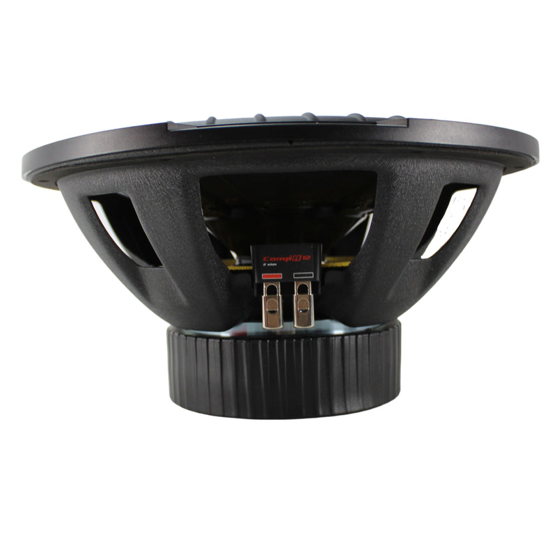 Kicker CompR Series 12" Dual 2 Ohm Voice Coil Car Subwoofer 1000W Peak 48CWR122