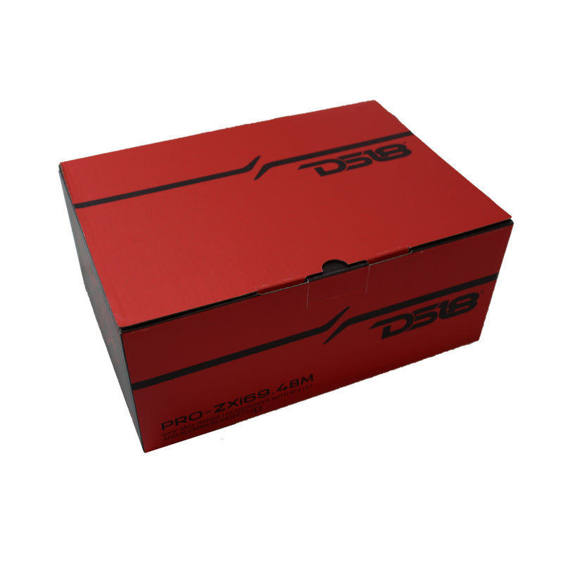 DS18 Car Audio 6x9 Motorcycle Midrange Loudspeaker 600W 4Ohm PRO-ZXI694BM