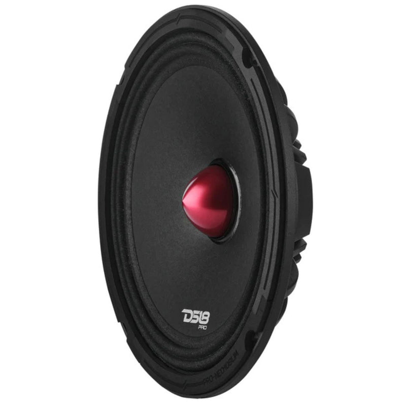 DS18 10" 250W RMS 4-Ohm Slim Neodymium Mid-Range Loudspeaker with Bullet
