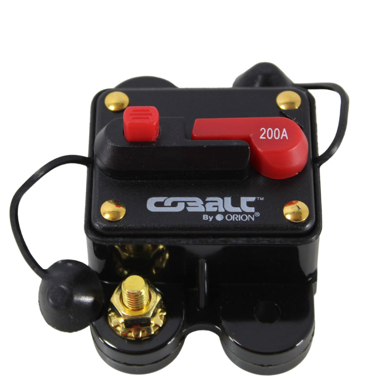 Cobalt 200 Amperes 12V - 24VDC Circuit Breaker w/ Manual Reset and Power Protect