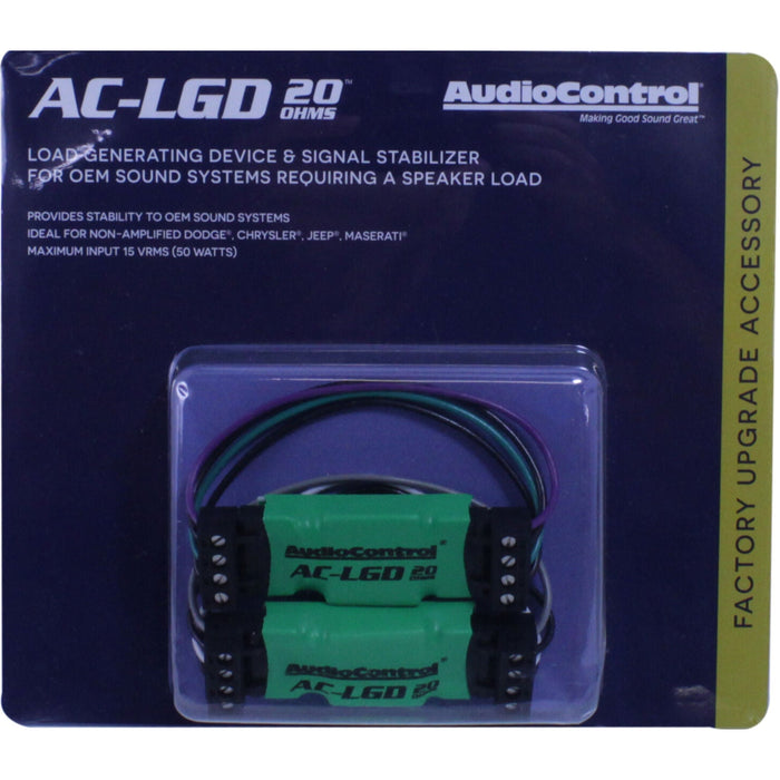 AudioControl 50 W 20 Ohms Load Generating Device & Signal Stabilizer AC-LGD20