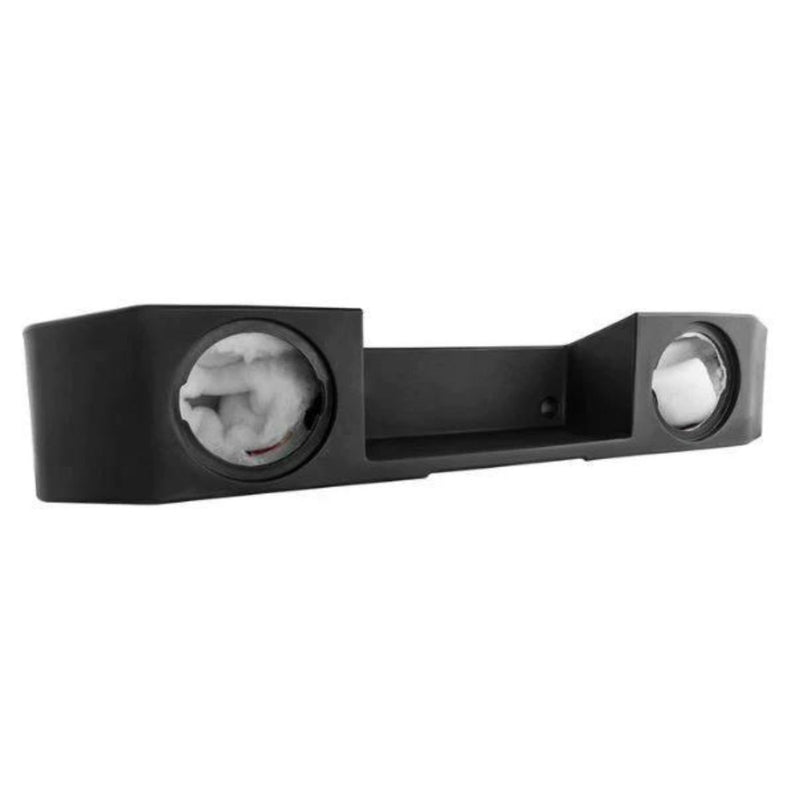 Jeep Gladiator JT Dual 6.5" Under Rear Seat Sealed Subwoofer Enclosure w/RGB LED