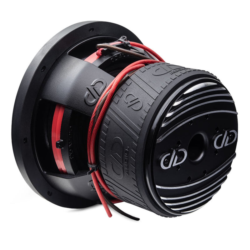 DD Audio 10 Inch 2 Ohm DVC 1500 Watt RMS Power Tuned Subwoofer 710f-D2