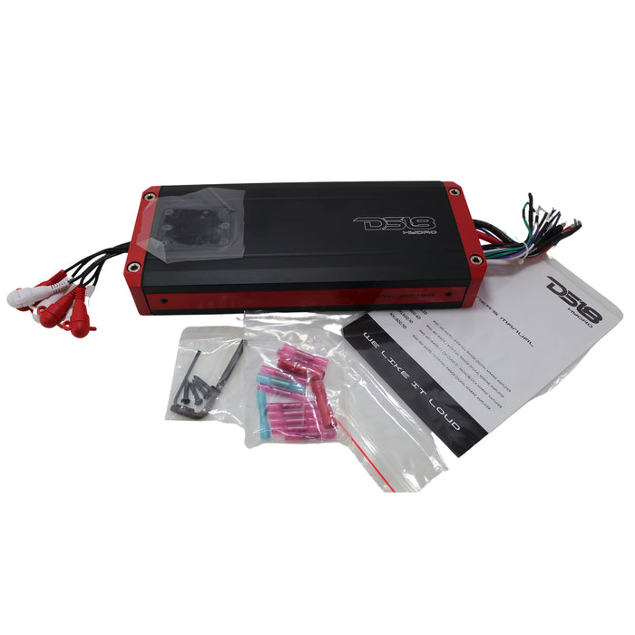 DS18 NXL800.5D Marine Amplifier 5 channel Waterproof 1600 Watts IPX6