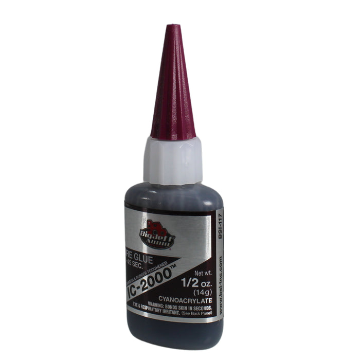 Big Jeff Audio 20-45 Sec 1/2-1 oz Rubber-Toughened Cyanoacrylate Adhesive Black