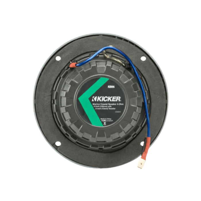 Kicker Pair of Marine & Powersport 4" Coaxial 4 Ohm 150 W Marine Speaker 45KM44