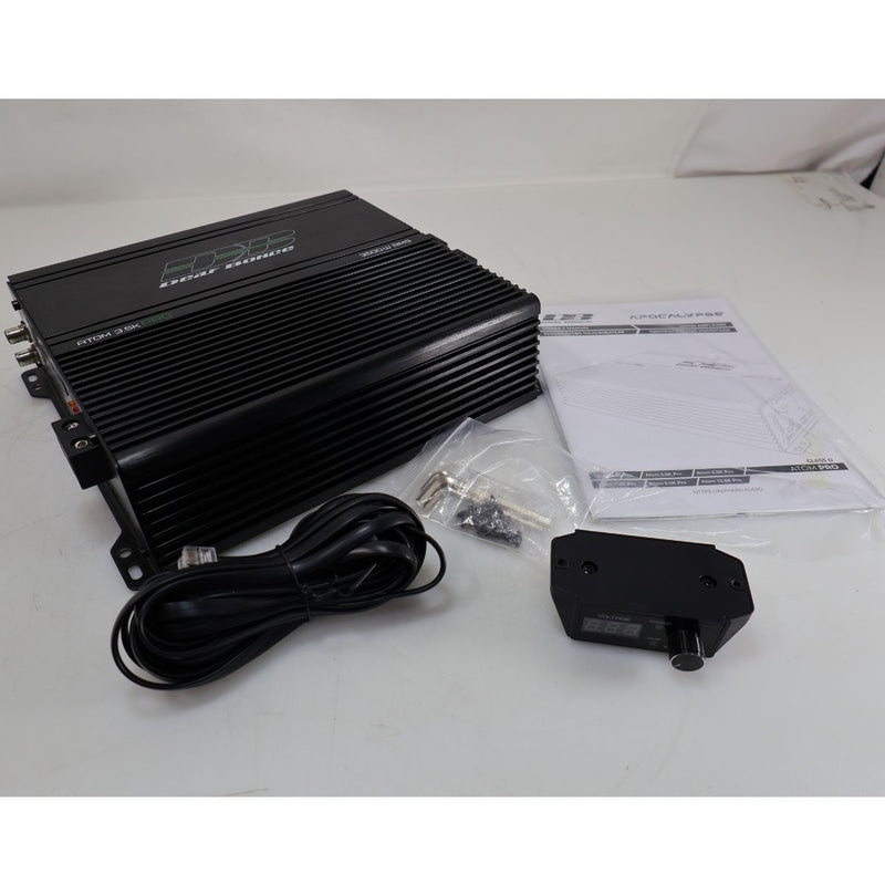 Deaf Bonce ATOM-3.5K PRO 3500W RMS 1-Ohm Class D Monoblock Amplifier OPEN BOX
