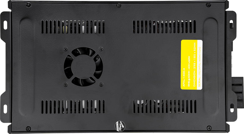 Audiopipe APXL 4-Channel 1400W 2-Ohm Full Range Class-AB Amplifier APXL-1400.4