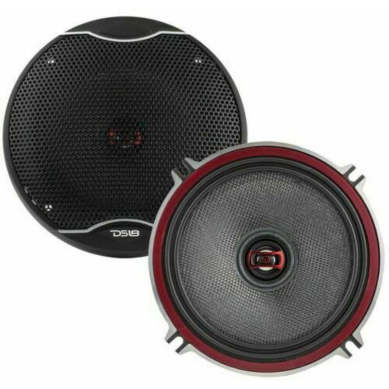 DS18 EXL 5.25" 2 way Coaxial Door Speakers 680 Watt 3 Ohm Fiberglass Cone 1 Pair