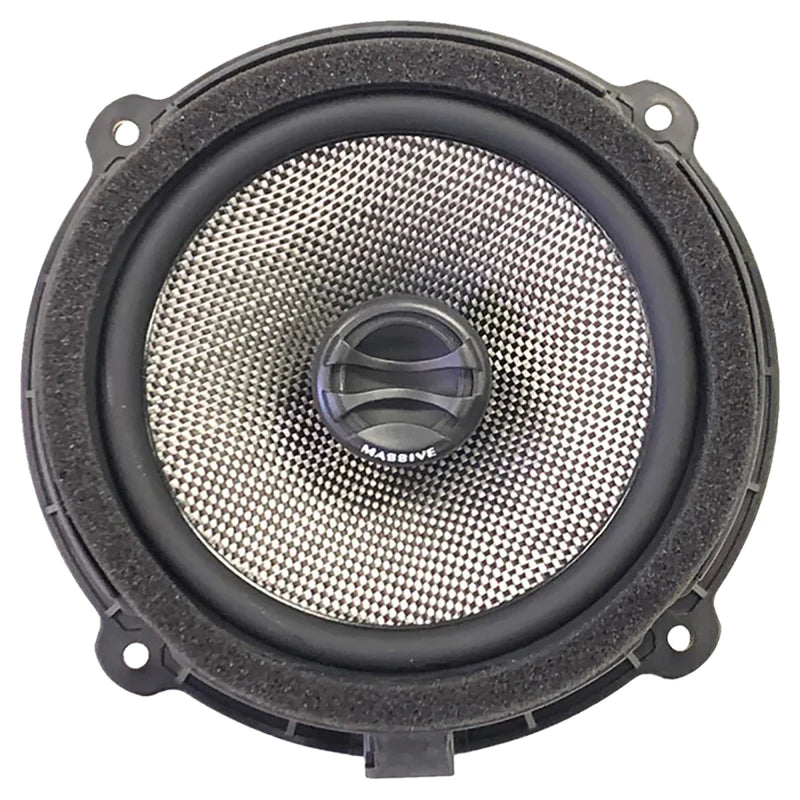 Hyundai Car Audio 6.5" OEM Drop-in, 80 Watts RMS Coaxial Speakers Kit