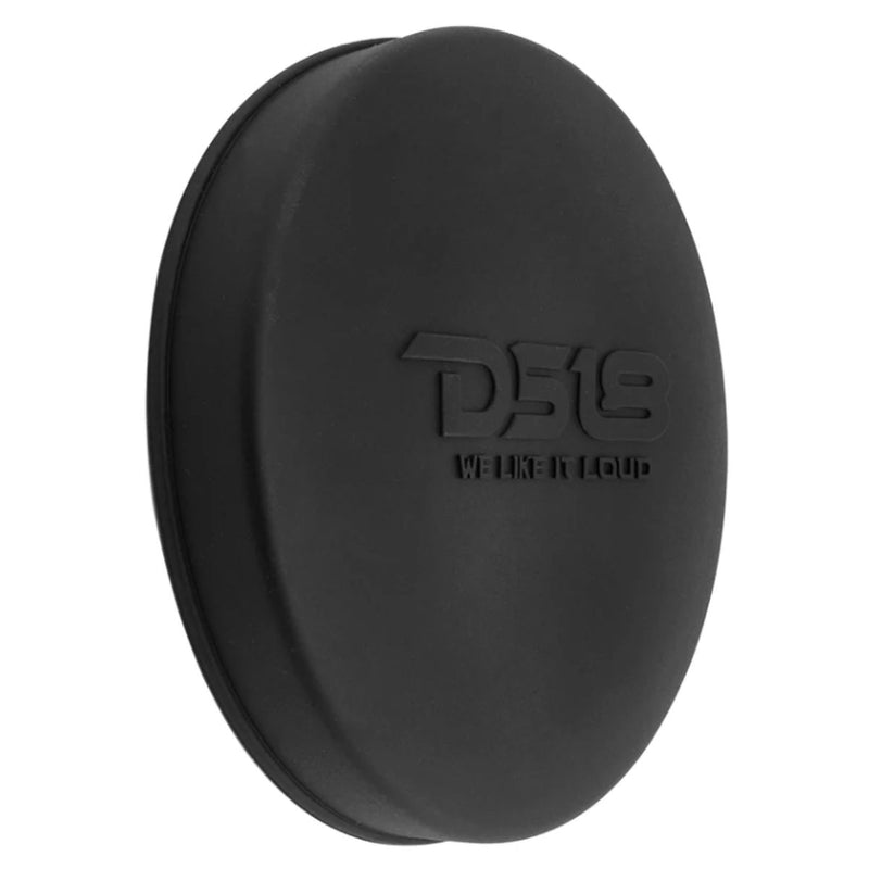 Pair DS18 CS-6/BK 7" Diameter Silicone Covers for 6.5" Marine Speakers
