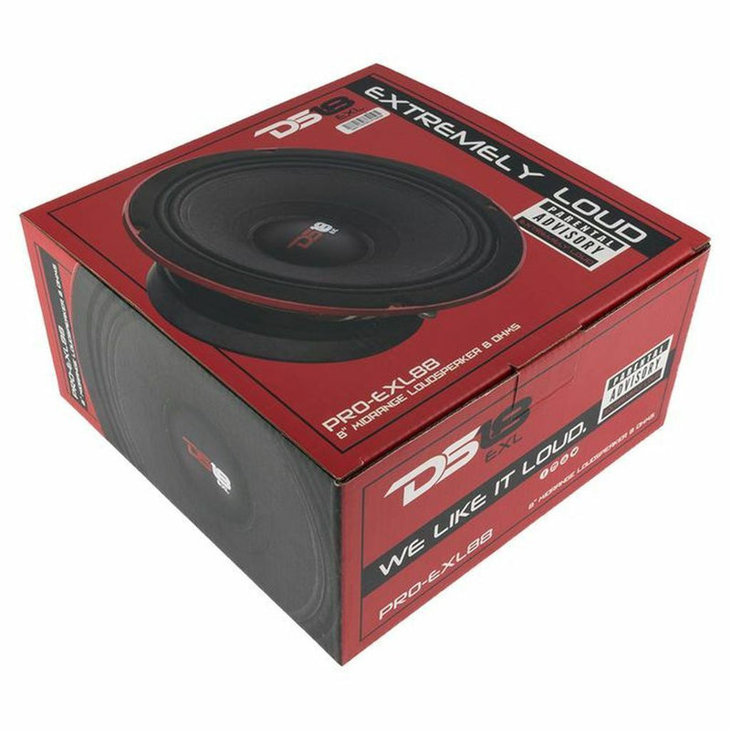 DS18 Car Audio 8" Competition Midrange Loudspeaker 800 Watt 8 Ohm PRO-EXL88