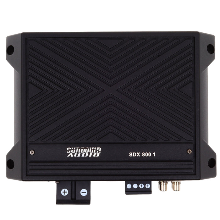 Sundown Audio Full Range Class D Monoblock Digital Amplifier 1-Ohm SDX-800.1