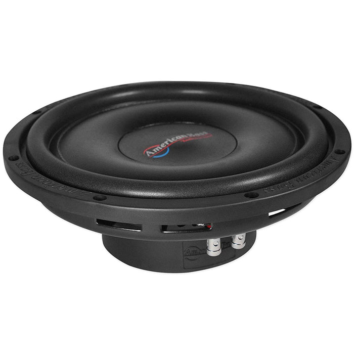 American Bass 12" Shallow Mount Subwoofer Black SVC 600-Watt 4 Ohm SL-124