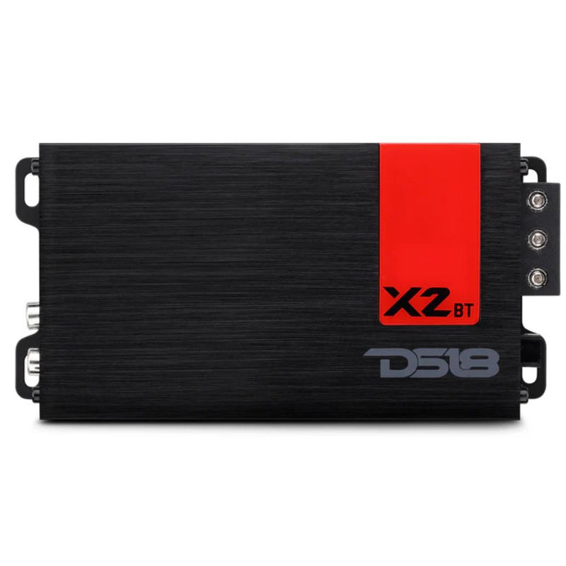 DS18 140W RMS 2-Channel Class D Full-Range Amplifier with Bluetooth X2BT