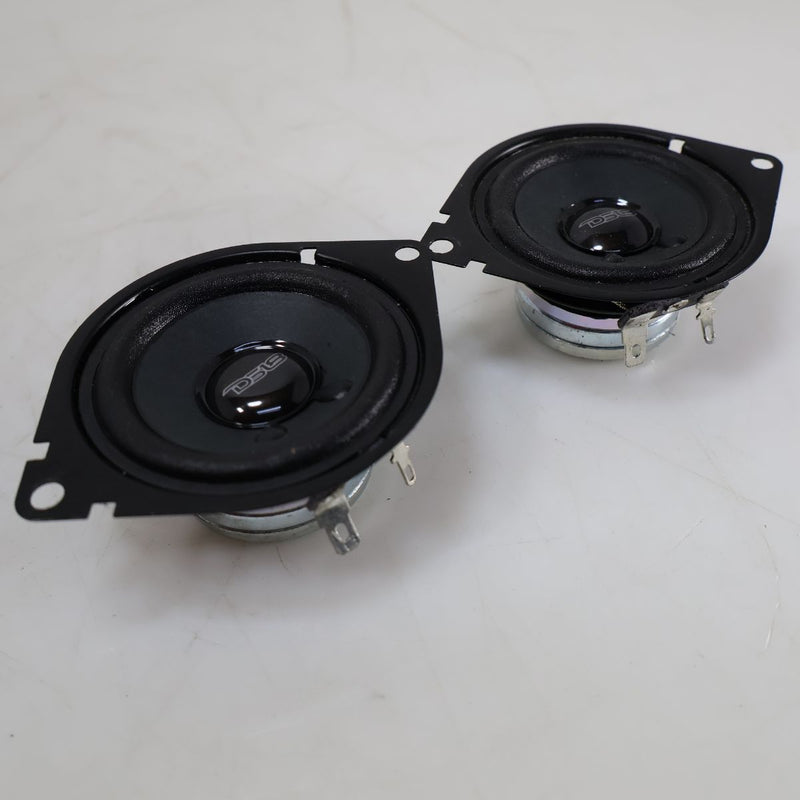 2.5" 80 Watt RMS 4-ohm OEM Dash Loudspeaker Pair with Neodymium Magnet OPEN BOX