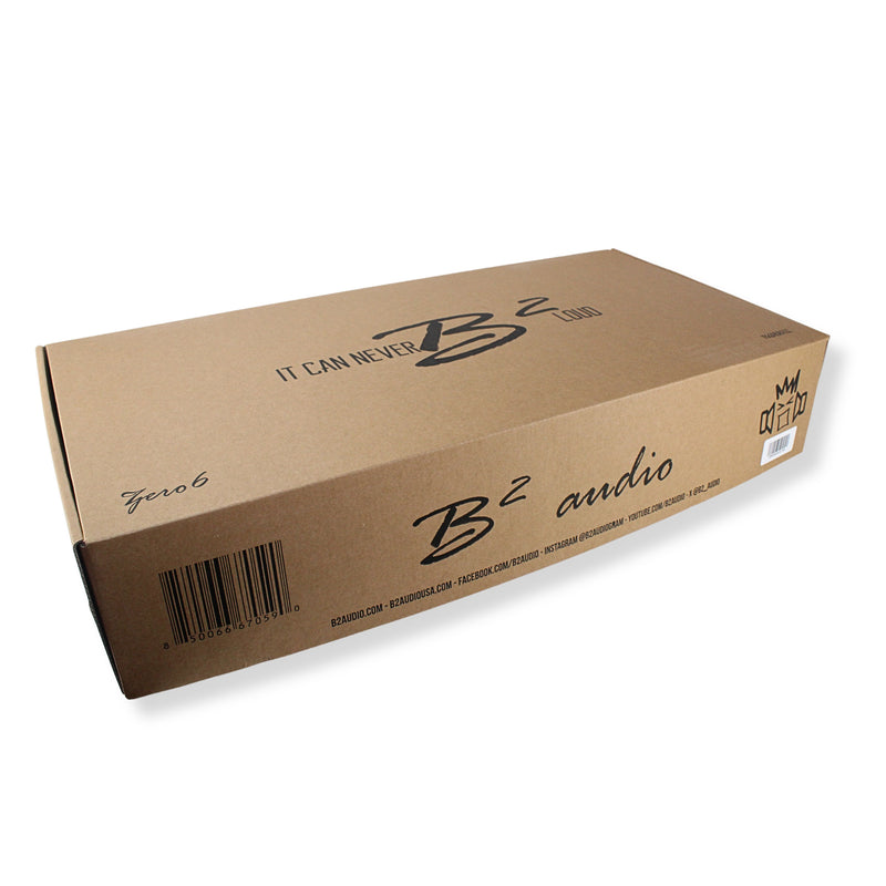 B2 Audio ZERO6  6K W 1-Ohm Monoblock Class-D Half Bridge Amplifier OPEN BOX