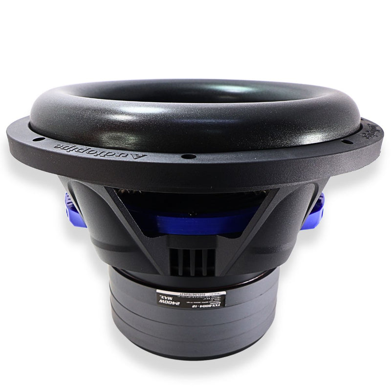 Audiopipe 12" Subwoofer 1200W RMS Dual 4 Ohm 4- Stack Magnet TXX-BDD4-12