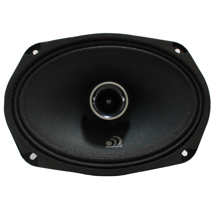 Massive Audio Coaxial Speaker Pro 6x9" 300W 4 Ohm 2-Way P69X