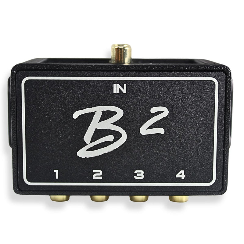 B2 Audio 1-to-4 Pair Cockbox RCA Splitter Distribution Block