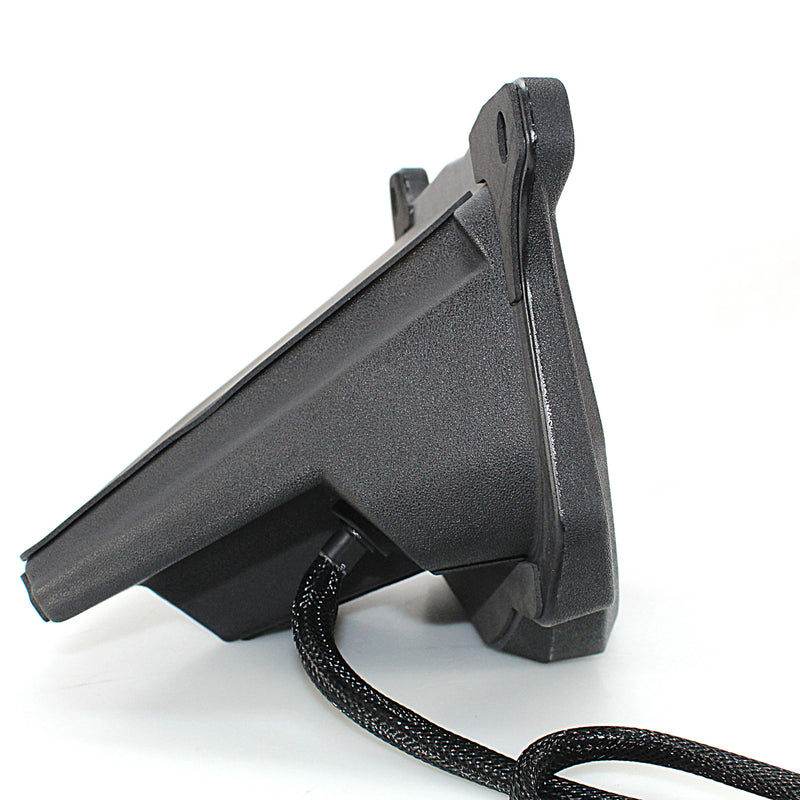 Rockford 6.5 Enclosures /w Black RGB Marine Speakers 1200W Polaris Ranger 2018+