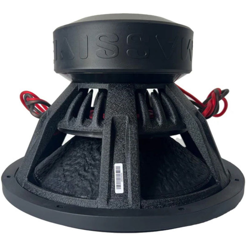 Massive Audio 15" 2000 Watt RMS 3" Dual 4-OHM Voice Coil Mega Subwoofer H154X