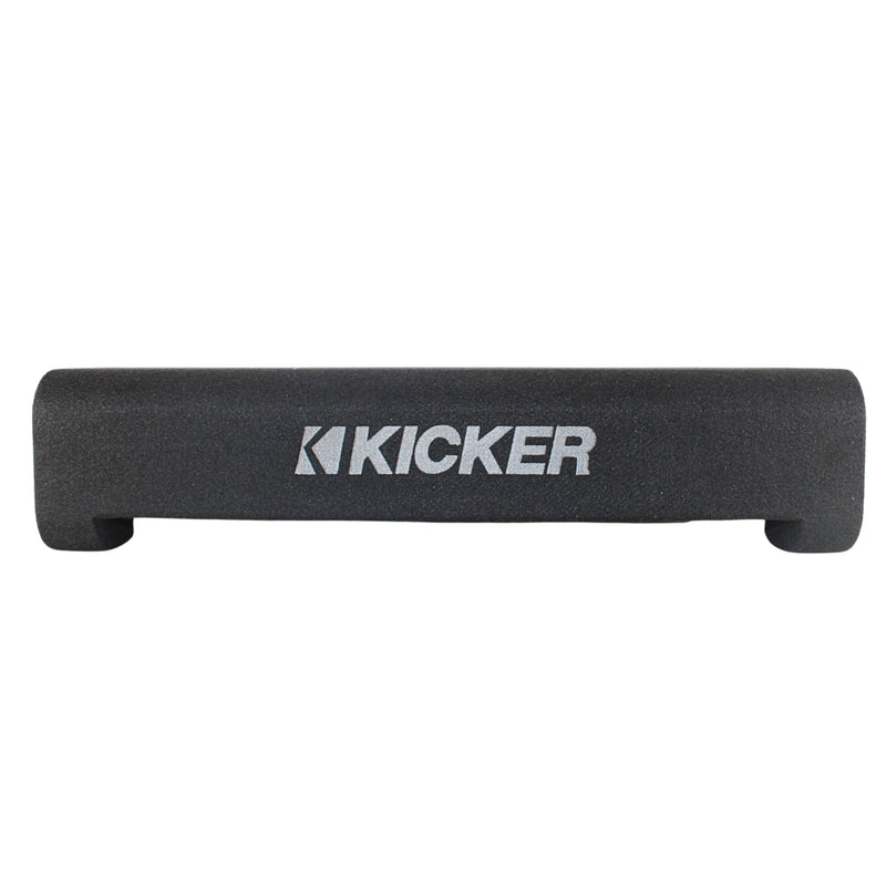 10" Powered Down-Firing Subwoofer Enclosure with Built-In Amplifier Kicker
