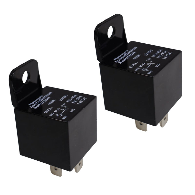 Audiopipe AP-40ISR 12V 30/40A 5-Pin SPDT Gold Plated Sealed Relay